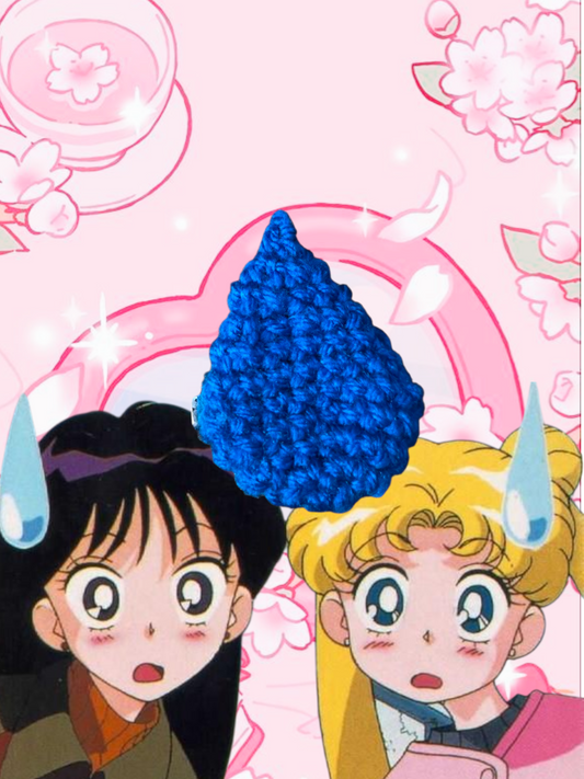 Angry and worried hair clips