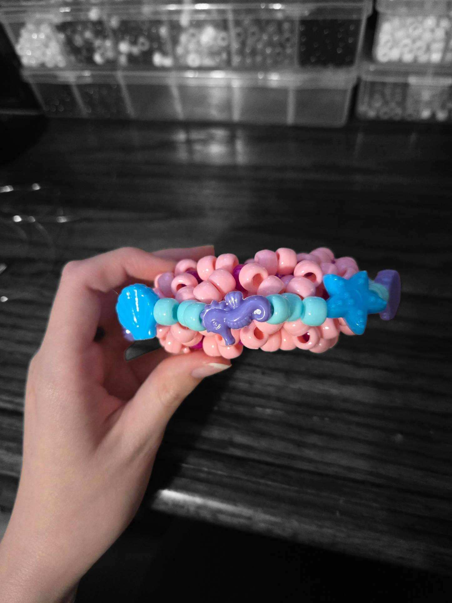 Mini ocean UFO cuff