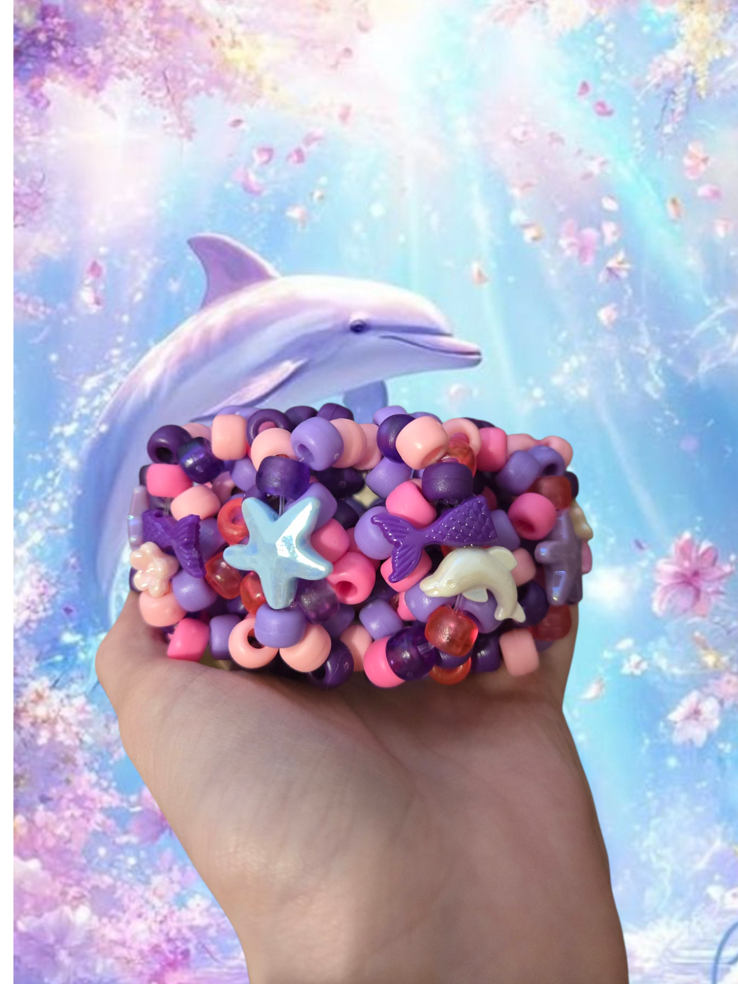 Dolphin chunky cuff