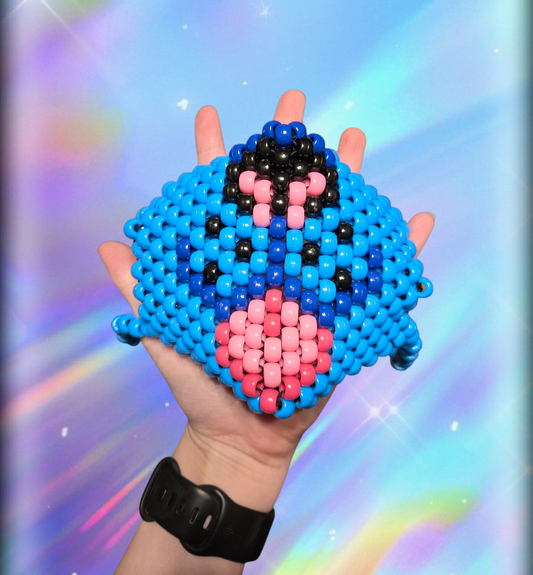 Kandi Blue Dog Mask